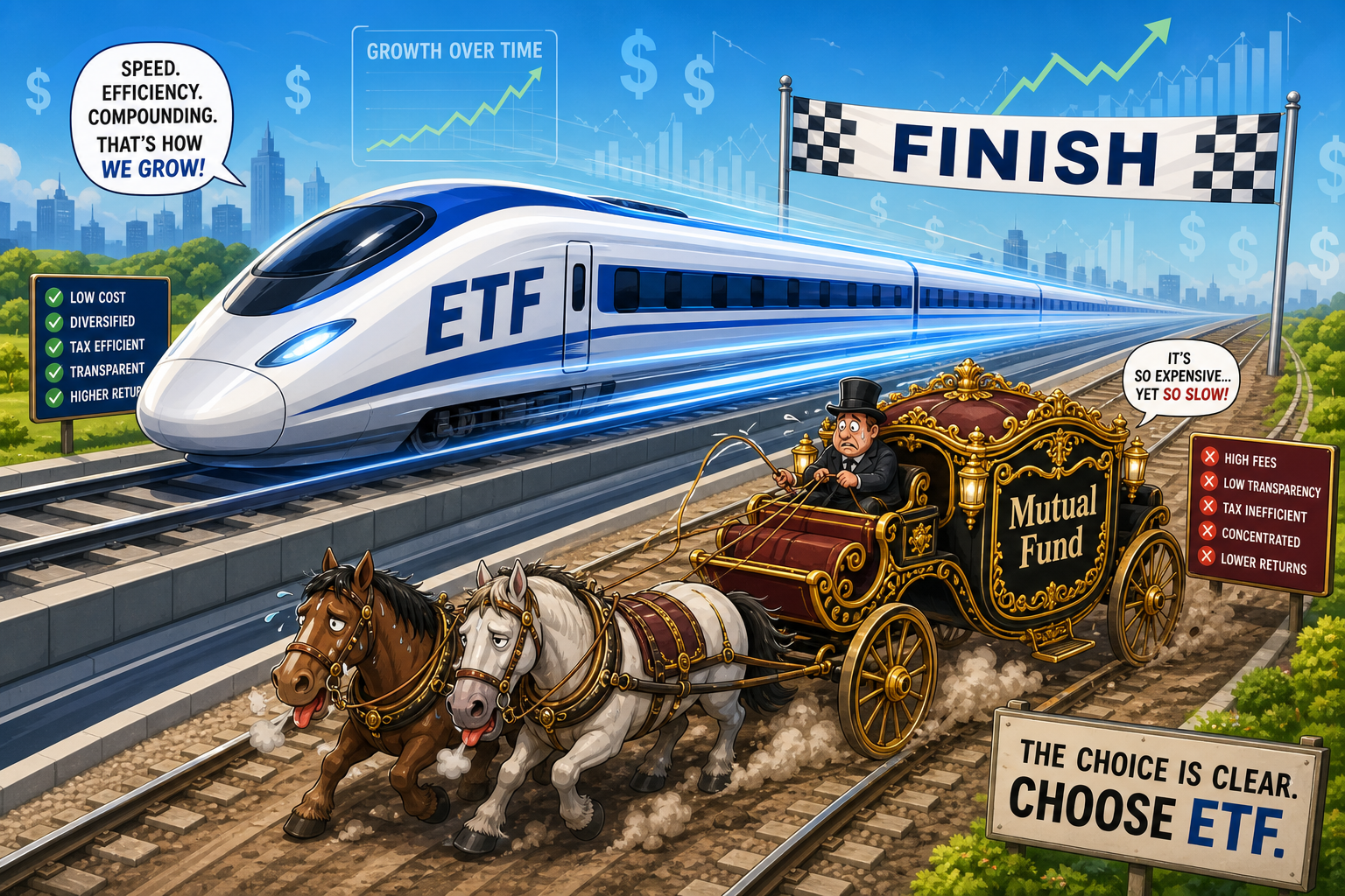 ETFs vs Mutual Funds