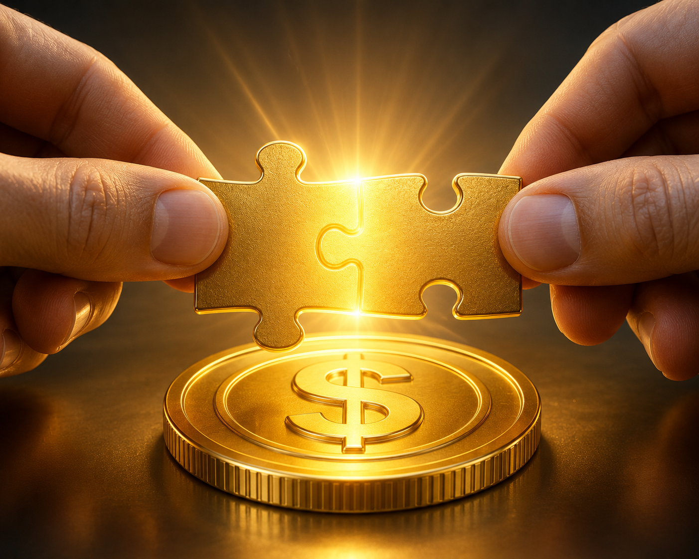 Couple merging finances