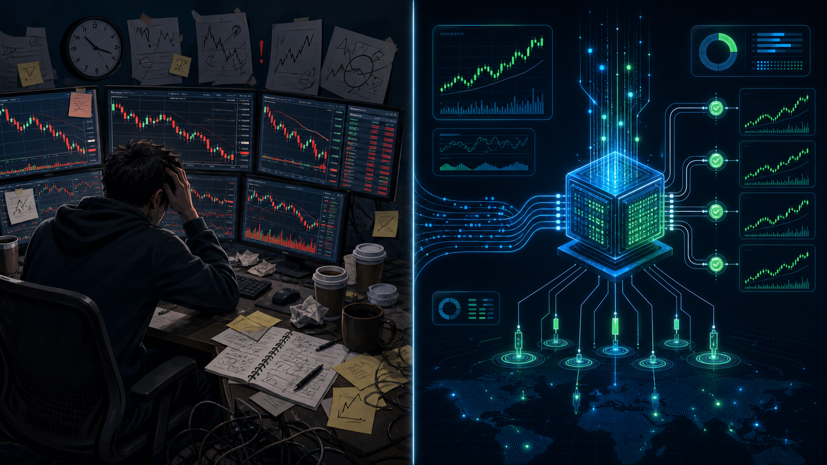 Manual vs Algorithmic Trading Comparison
